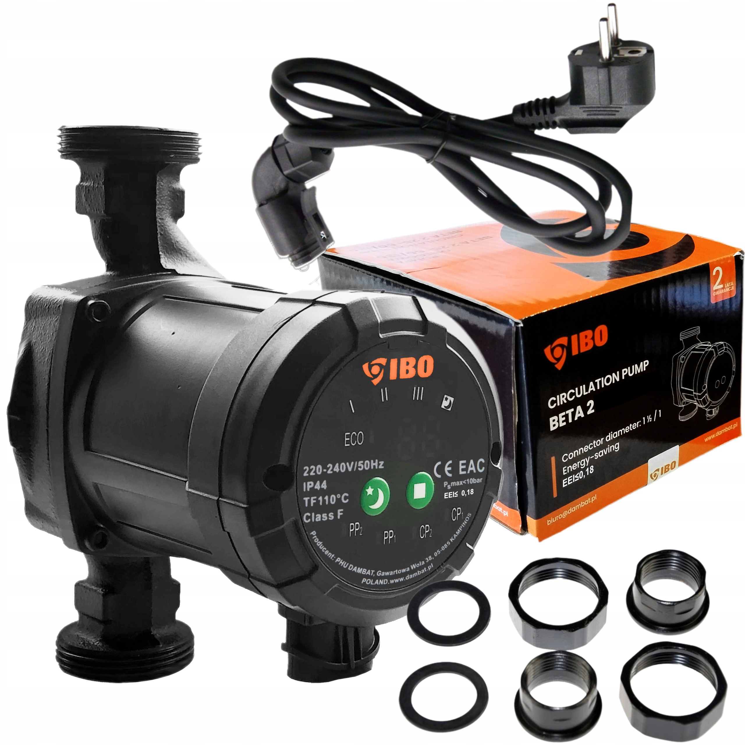 Ibo Elektronická Obehová Pumpa BETA-2 25-40/180