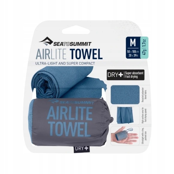 Ręcznik Sea To Summit Airlite Towel Medium Moonlight