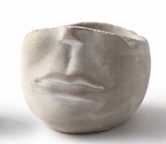 

Doniczka Osłonka Głowa 12x8x10cm kształt twarzy
