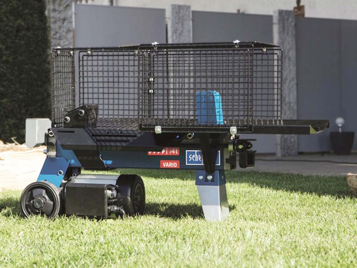 Łuparka Do Drewna Stojak Rębak Hydrauliczna 4T Orientacja pozioma