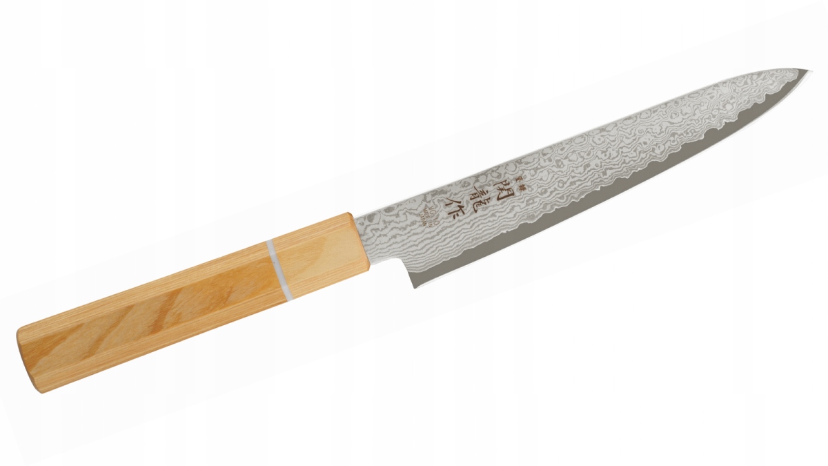 Kuchynský Nôž Sekiryu Mokuzai Petty 150 mm, oceľový, drevená rukoväť