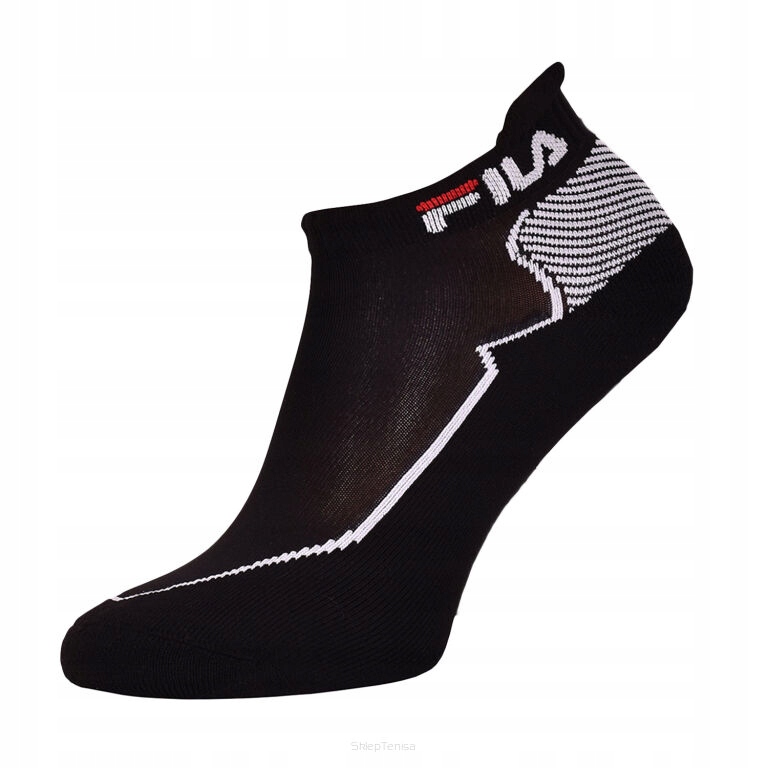 Skarpety tenisowe Fila Performance Short Sport 1P czarne 35/38