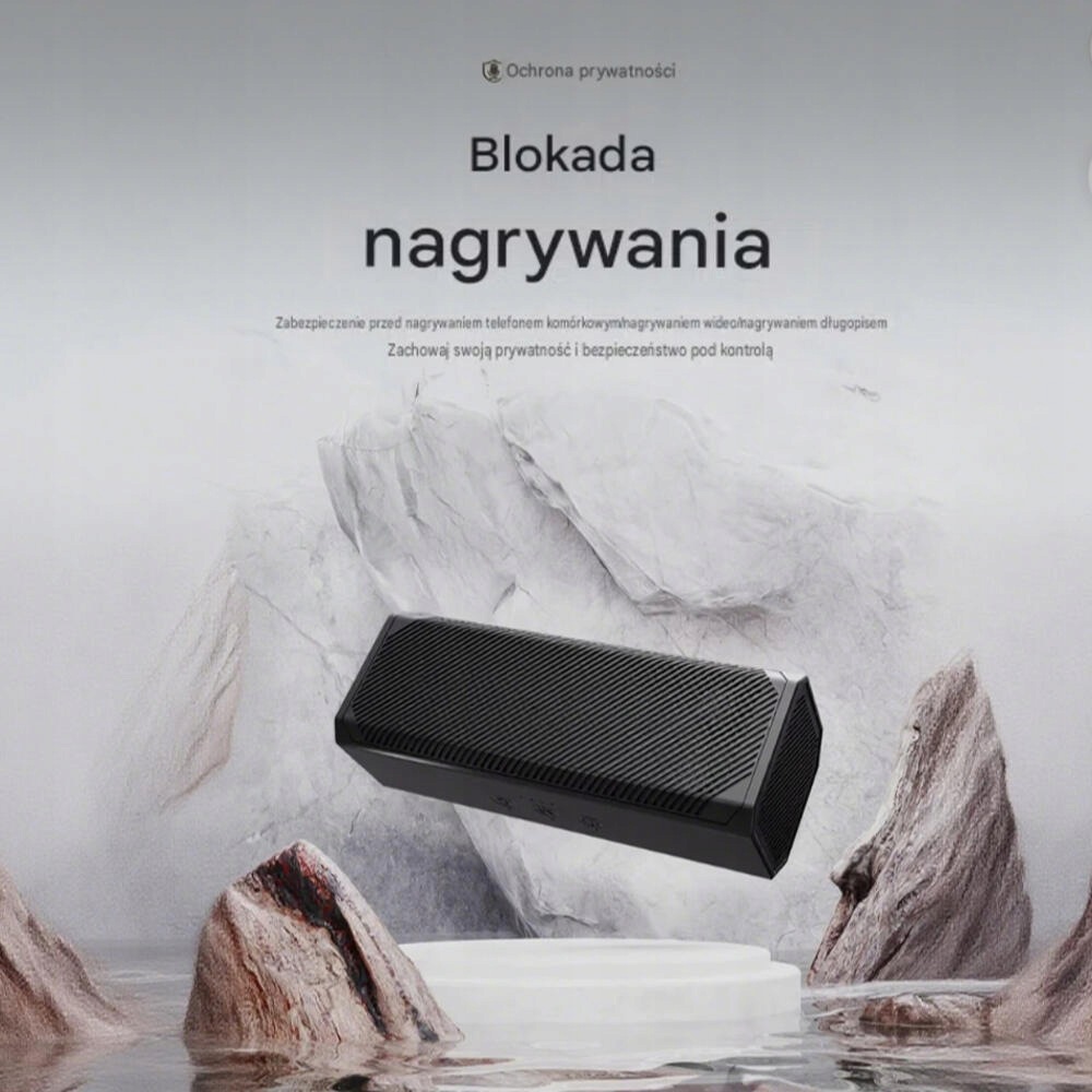 Pohlcovač odposlechů telefonů diktafonů anti-nahrávání bílý šum
