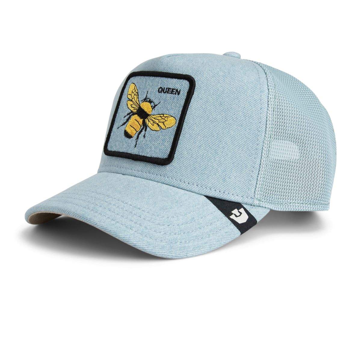 Czapka z daszkiem Goorin Bros Denim Queen Trucker pszczoła premium królowa