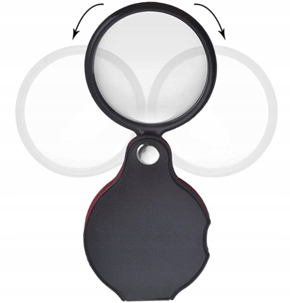 LUPA SKŁADANA MAŁA SZKŁO POWIĘKSZAJĄCE Model Pocket Spiegel