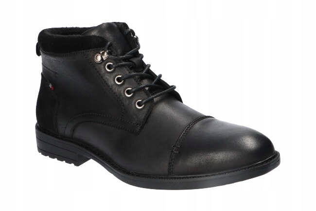

Outlet Ocieplane Trzewiki Buty Zimowe Skórzane 42