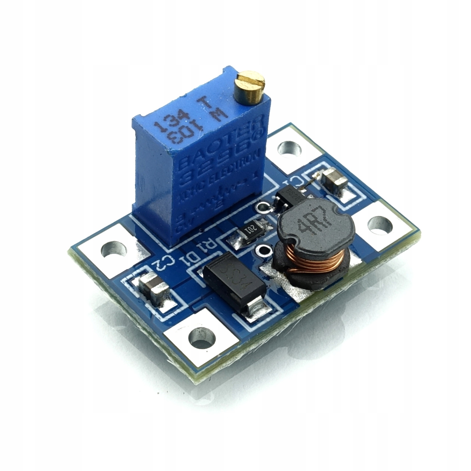 

Przetwornica SX1308 step-up 2V-28V regulowana