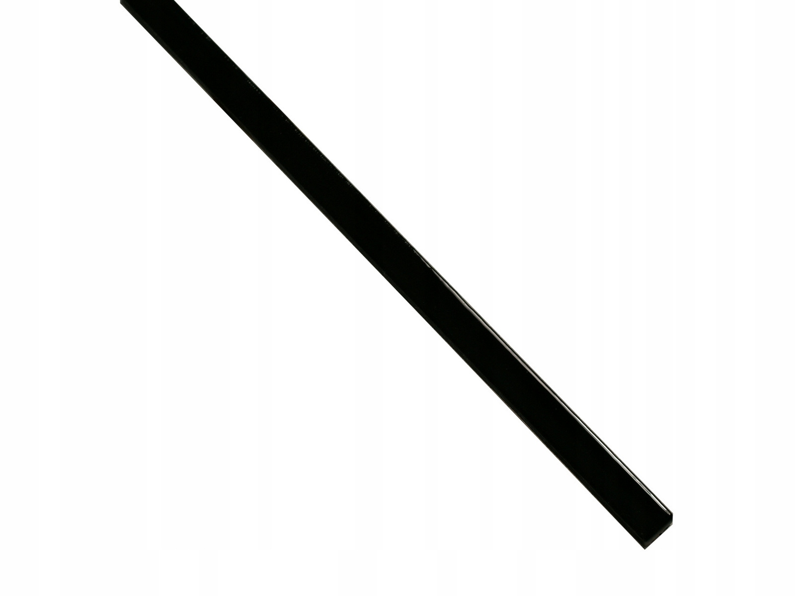 Sklenená lišta čierna NERO 30 cm , dekor sklo 1 x 30cm, lišta sklo