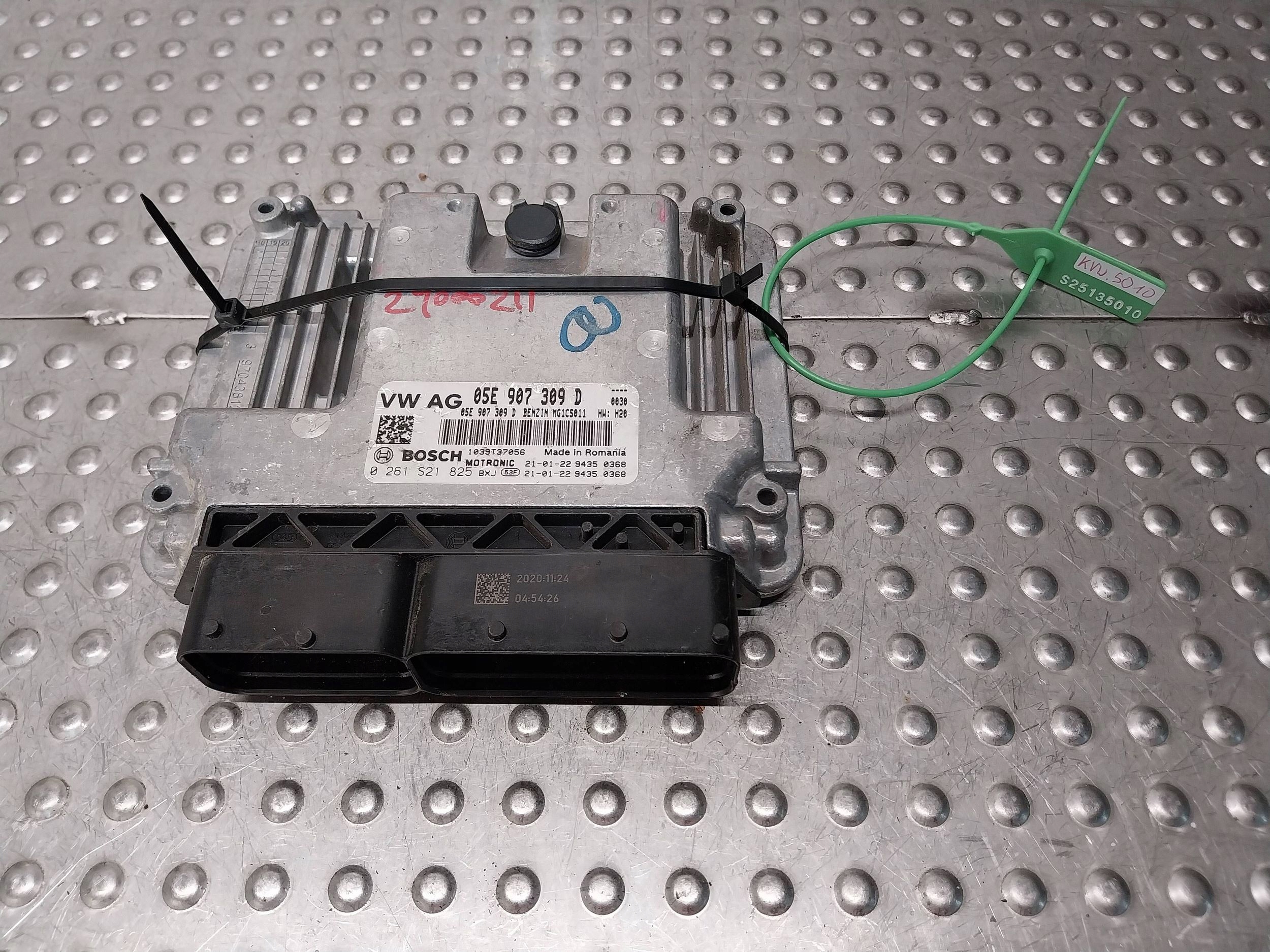 computer control unit of the engine 05E907309D AUDI A3 8Y LEON IV GOLF VIII 1.5 TSI