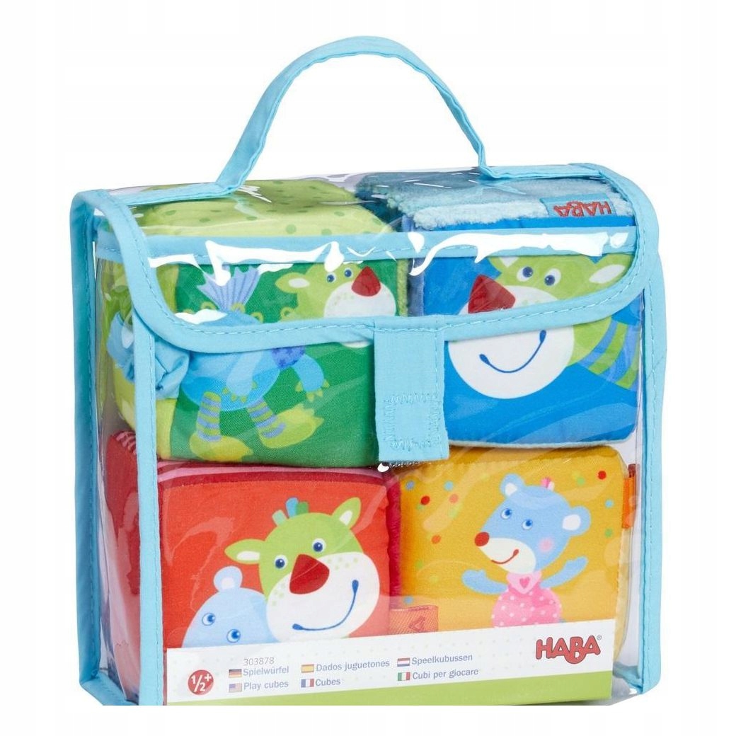 KOSTKI DO ZABAWY MYSZKA MERLE I SMOK DURI [KLOCKI]