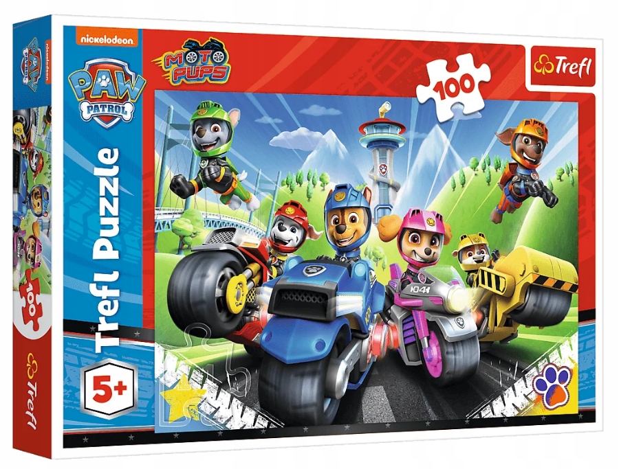

Puzzle 100 el. Psi Patrol na motorach Trefl