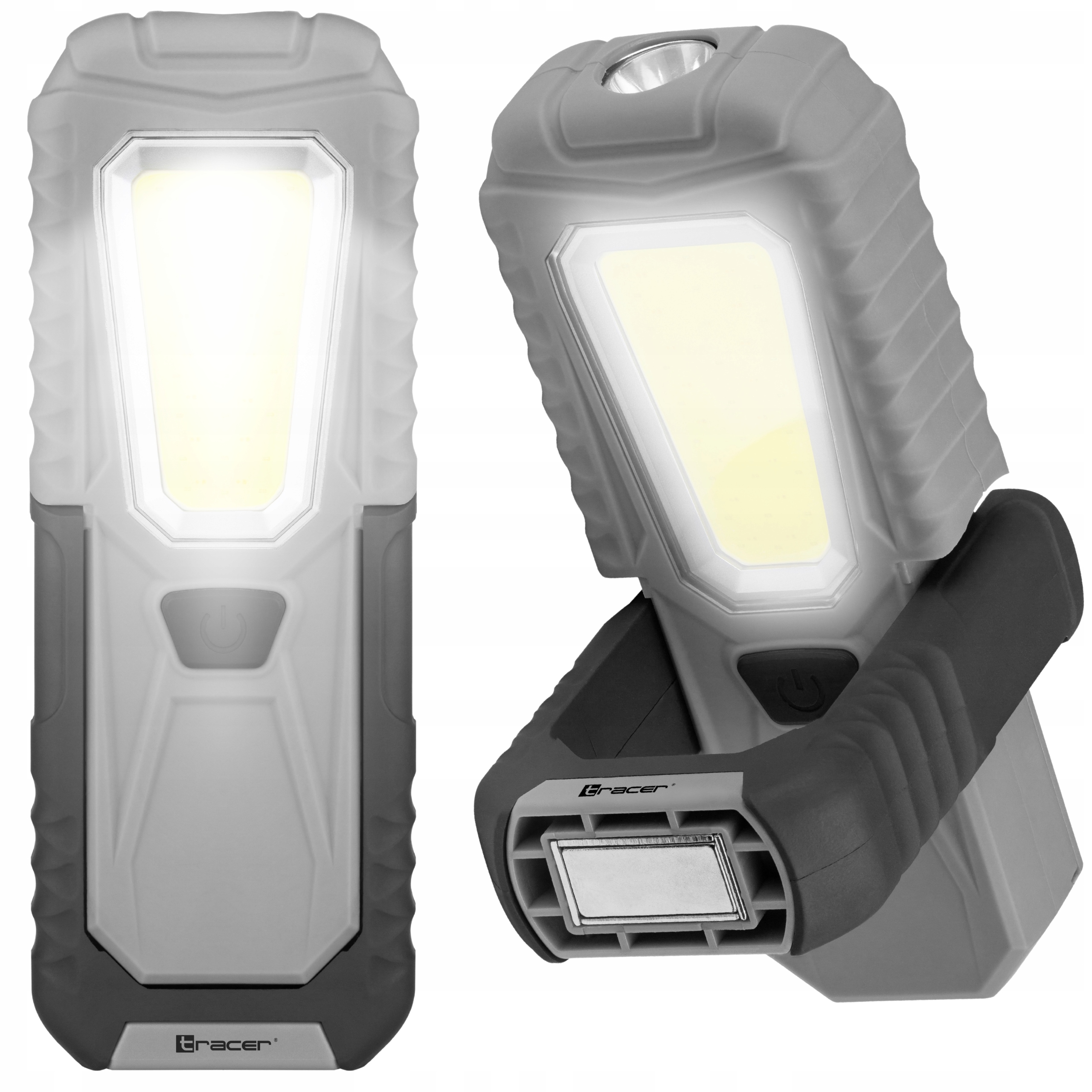 Lampa Warsztatowa Led Latarka Magnes Lampka Mocna