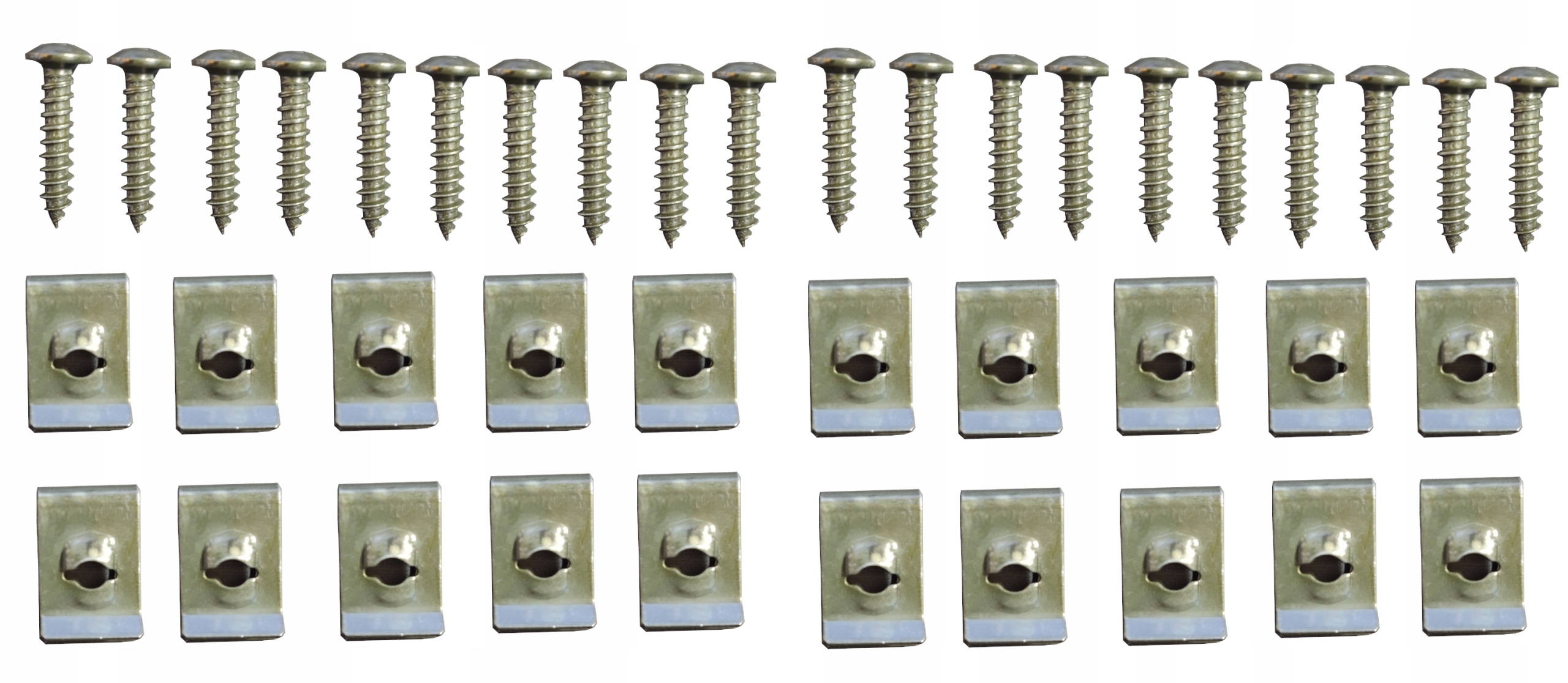 MOCOWANIE PLASTIKÓW OWIEWEK BLASZKA WKRĘT x20