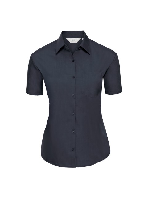 Dámská košile s krátkým rukávem Kolekce Russell French Navy 4XL