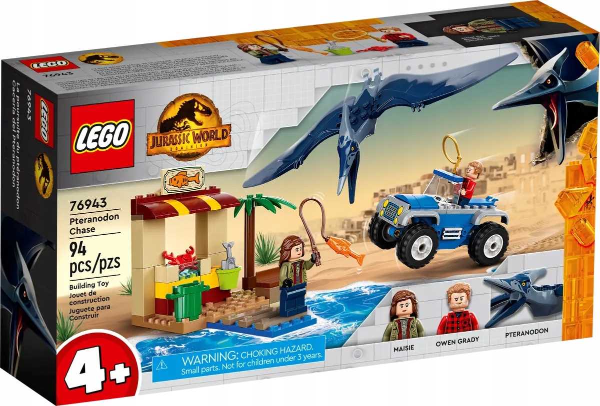 76943 Lego Jurský svět Honička za pteranodonem