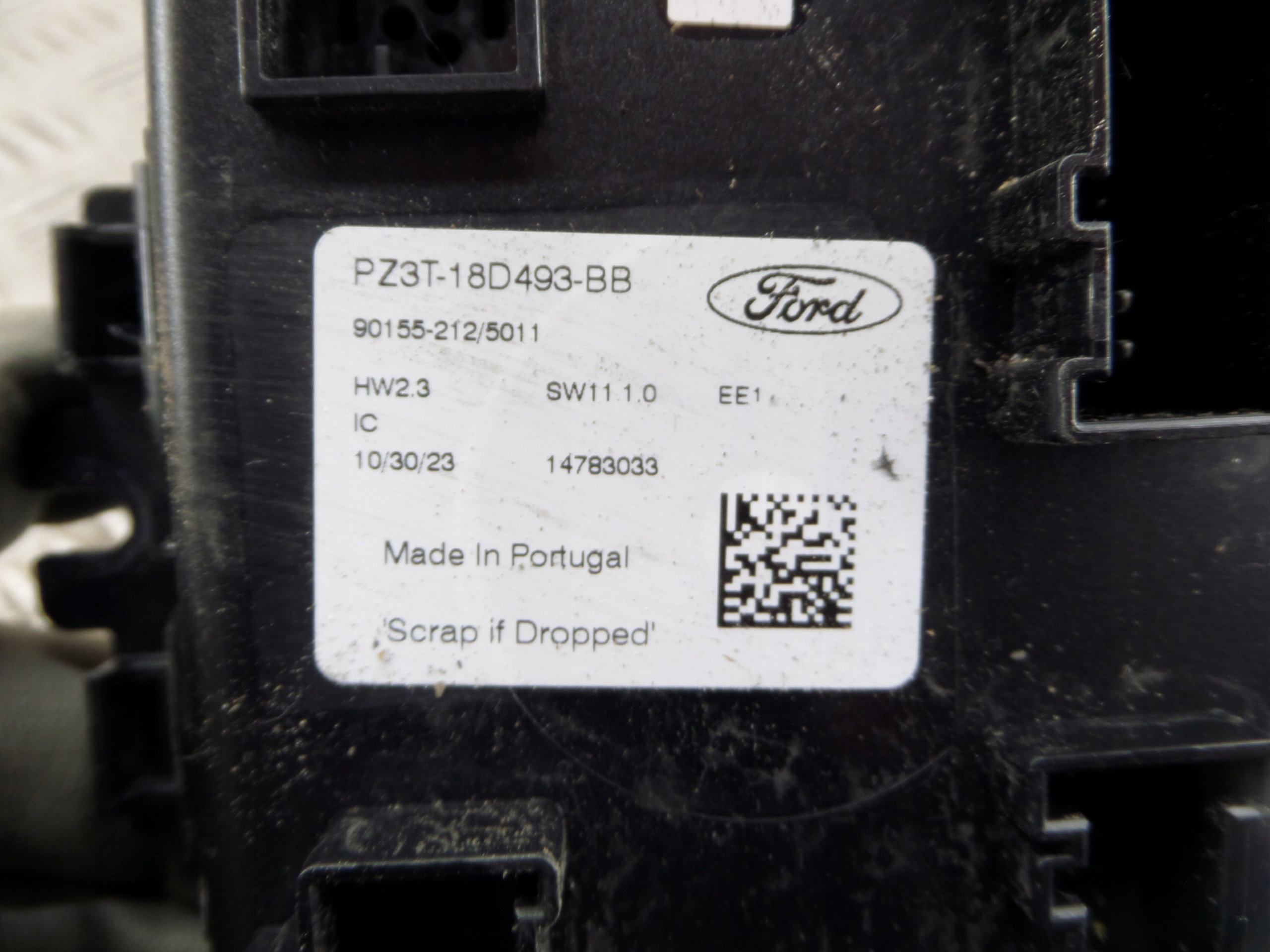 module control unit FORD TRANSIT CUSTOM MK2 24r PZ3T-18D493-BB