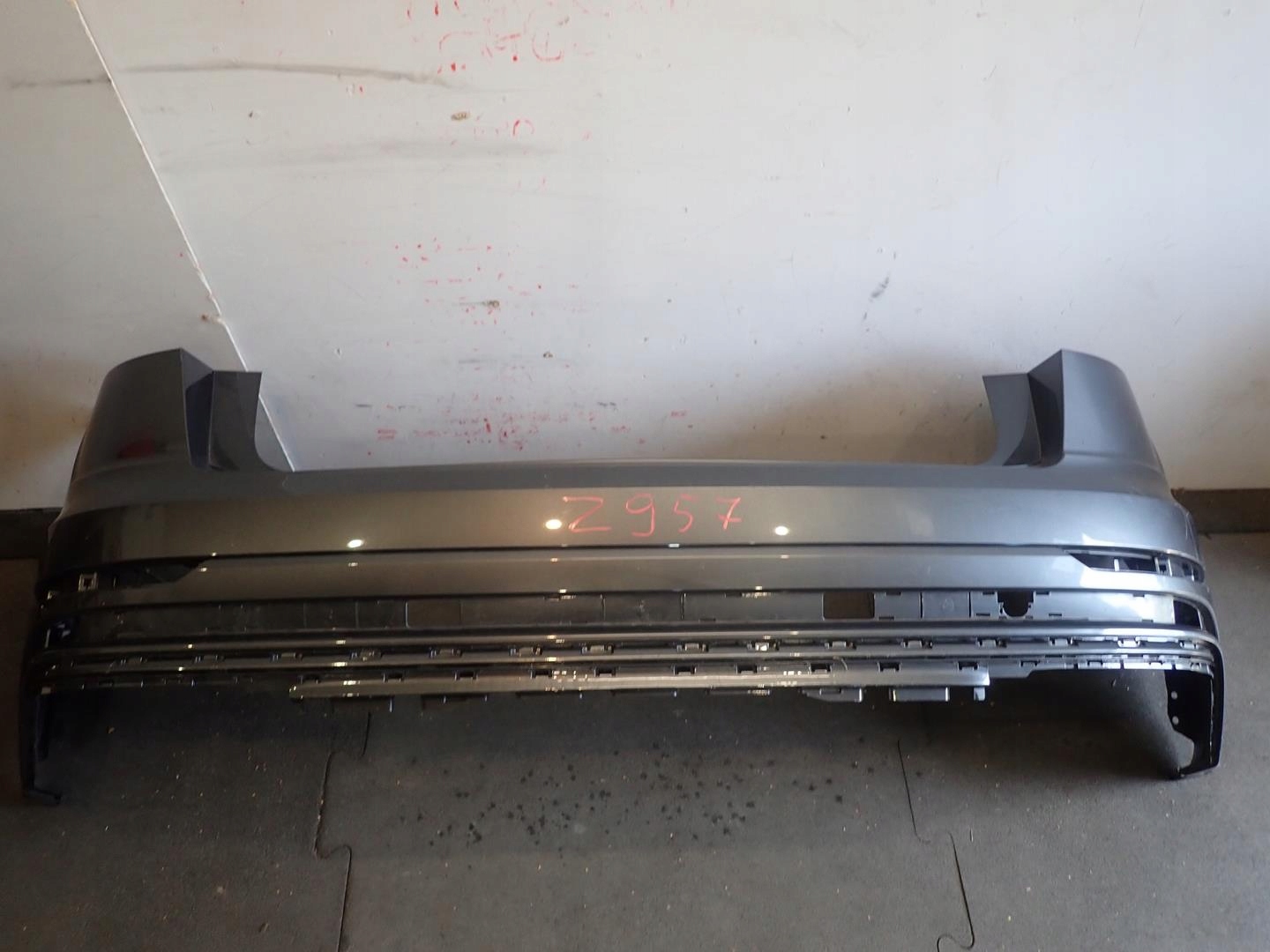 bumper rear part rear AUDI Q8 2018- S-LINE 4M8807511