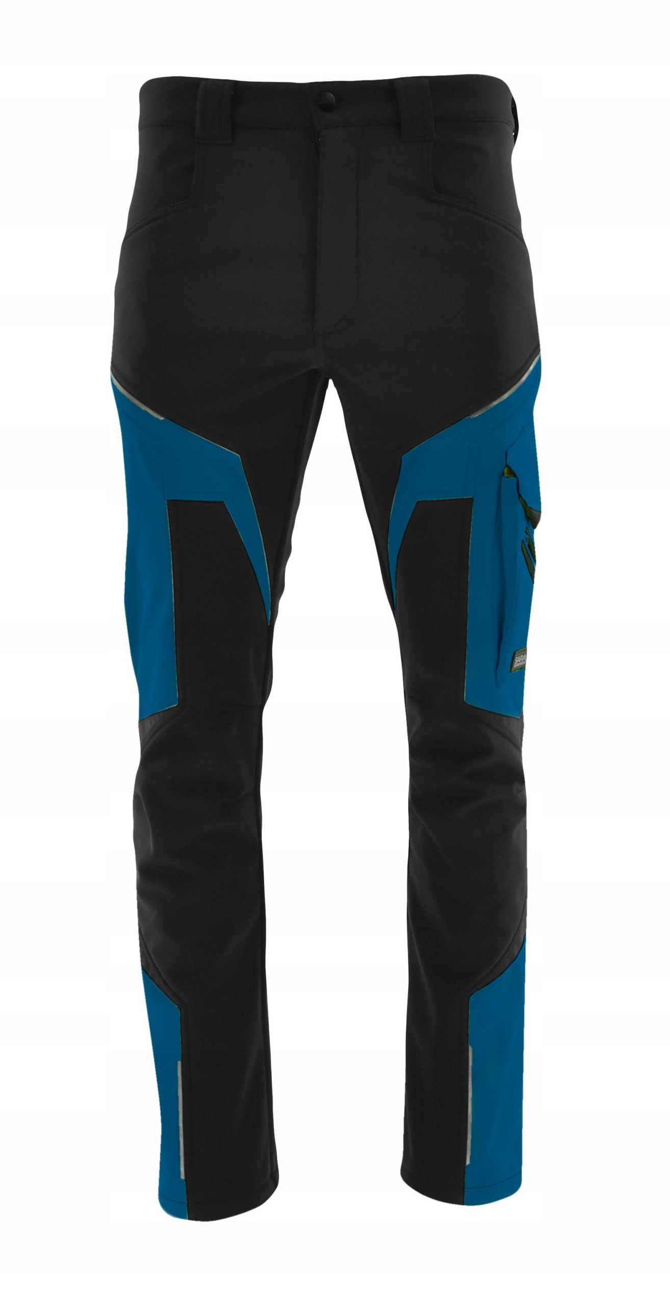 Spodnie robocze ocieplane do pasa Softshell męskie Comfort Winter XL