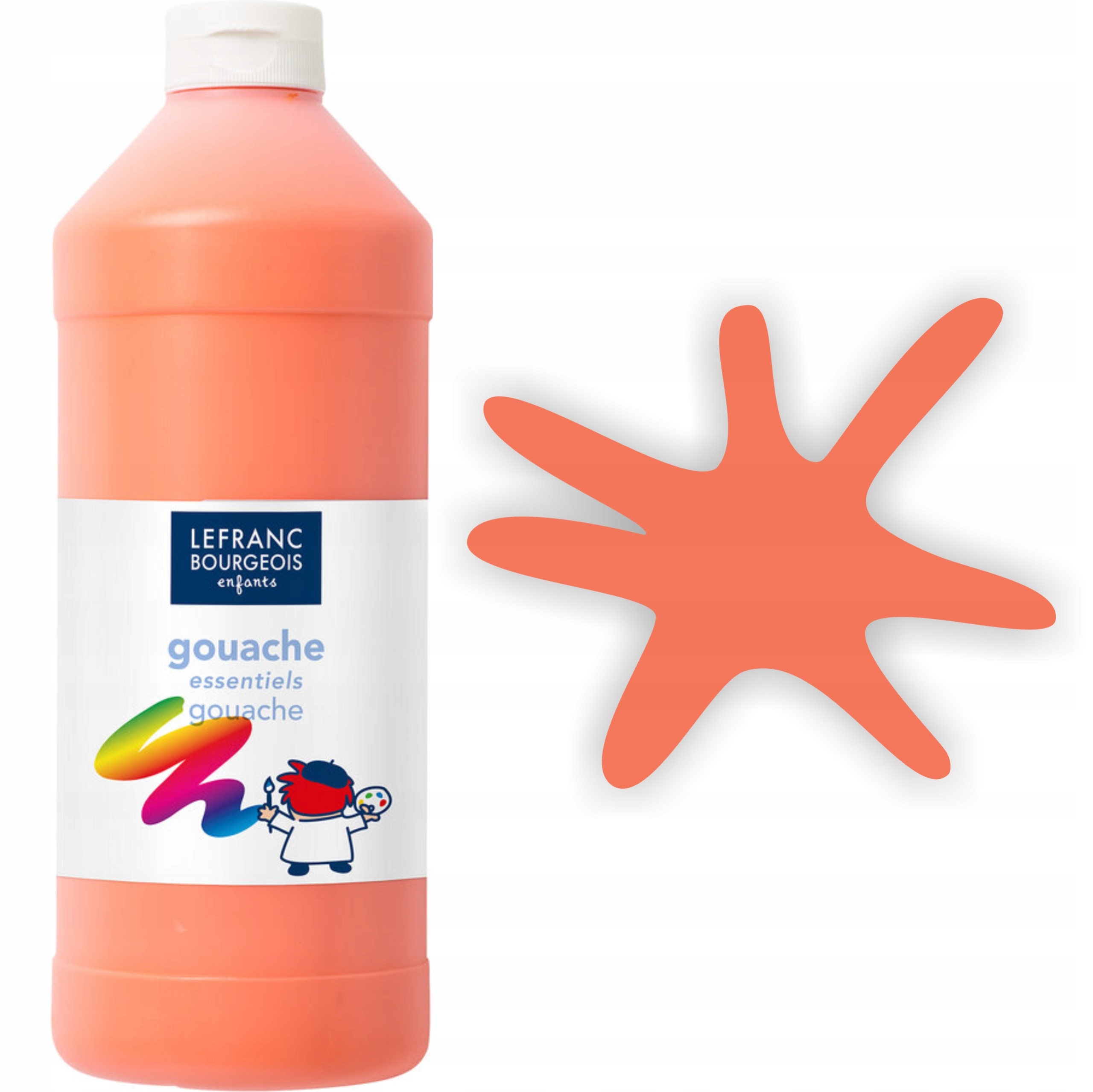 

Farba tempera plakatowa L&b 1L pomarańczowa