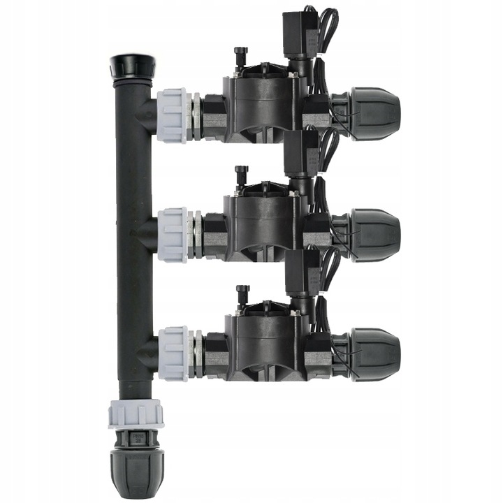 Sada Zavlažovania Do Záhrady Kolektor 3 Elektroventil 100 Hv 1' Rain Bird