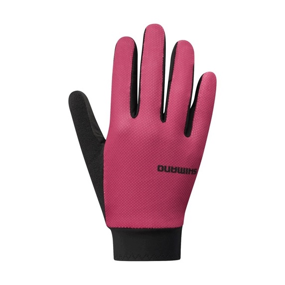 Dámské Cyklistické Rukavice Shimano Explorer Ff Červené Velikost M