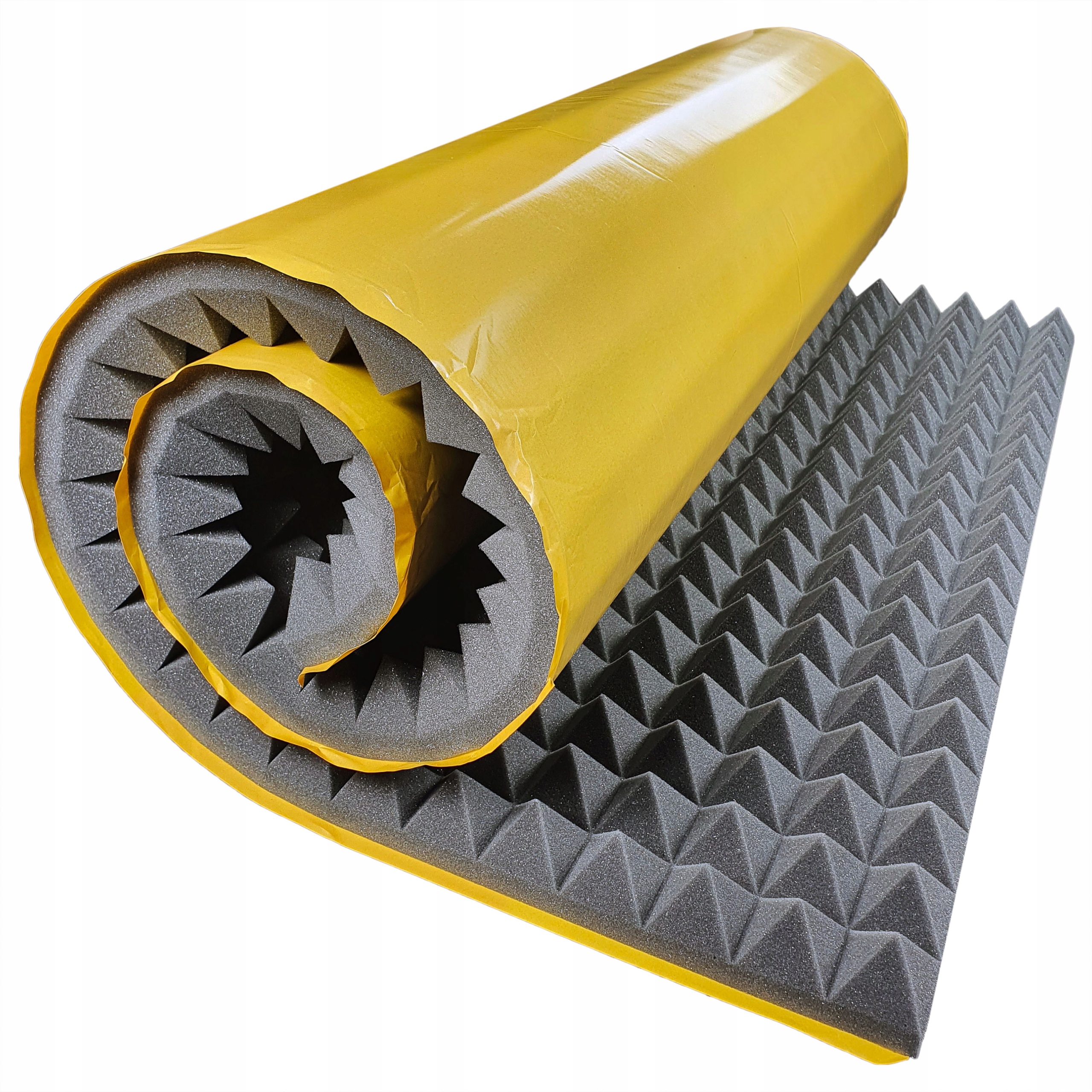 Akustická Podložka Samolepicí Pyramida 5 cm Odhlučňovací Pěna 100 x 200 cm