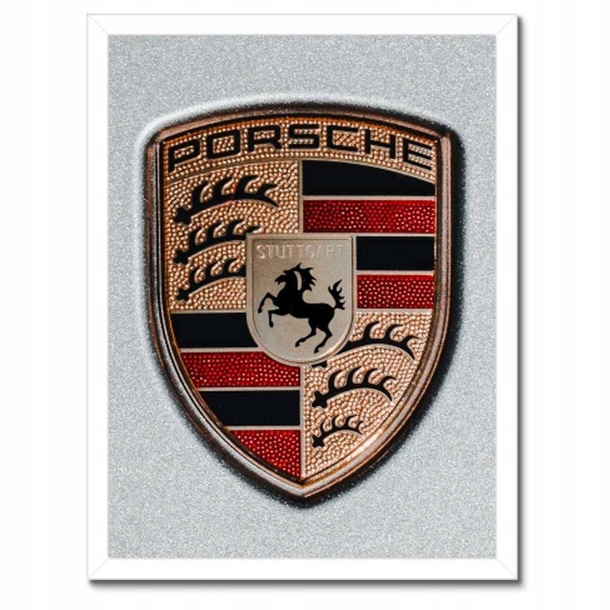 Plakáty v rámu 30x40 Známka Porsche Logo