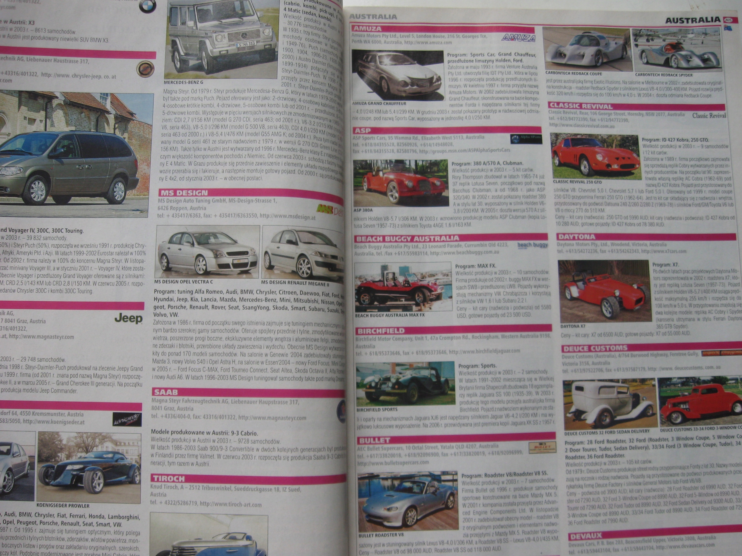 SAMOCHODY ŚWIATA 2006 Numer czasopisma 1