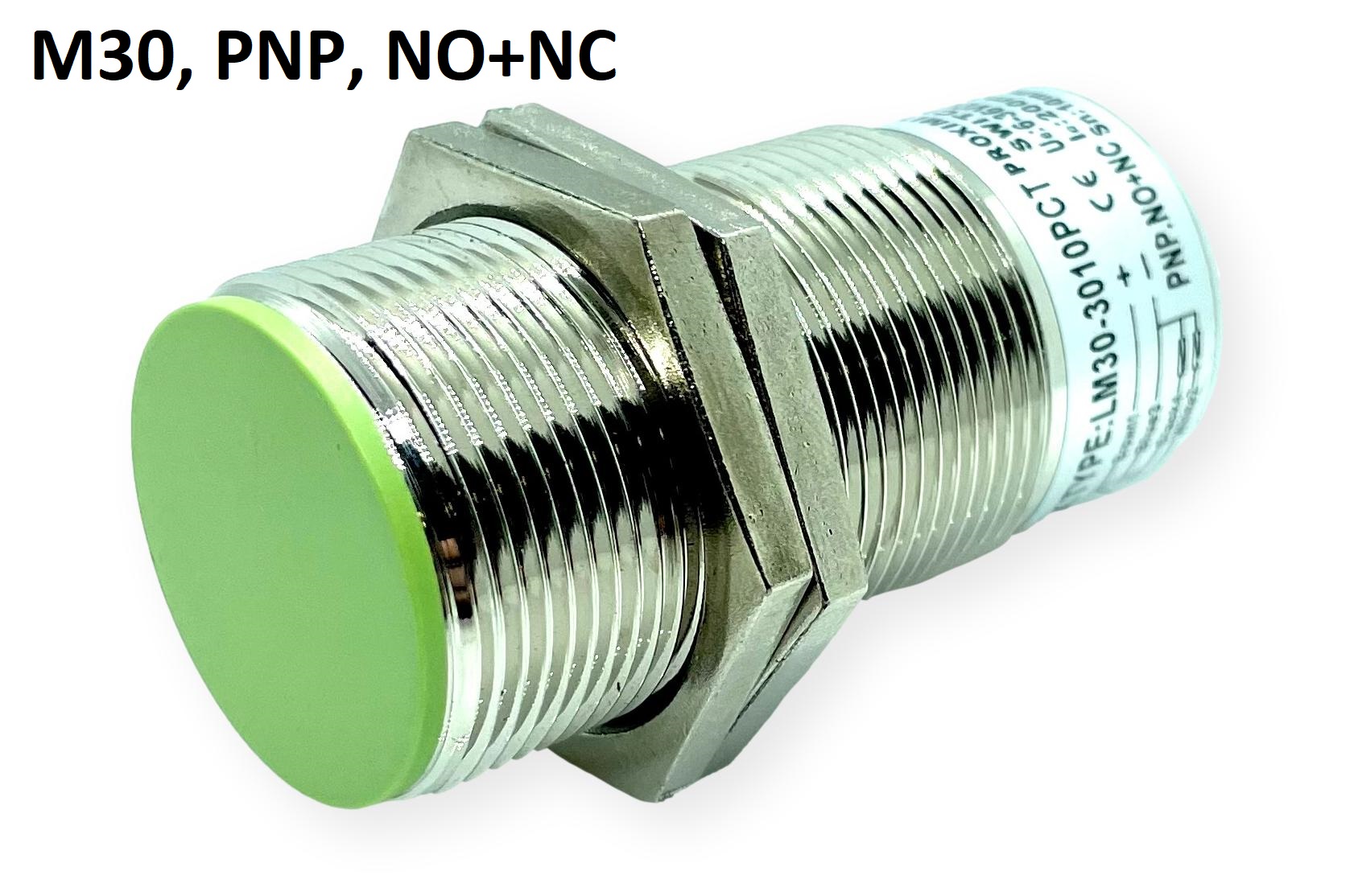

Czujnik indukcyjny M30 Pnp No Nc LM30-3010PCT wtyk