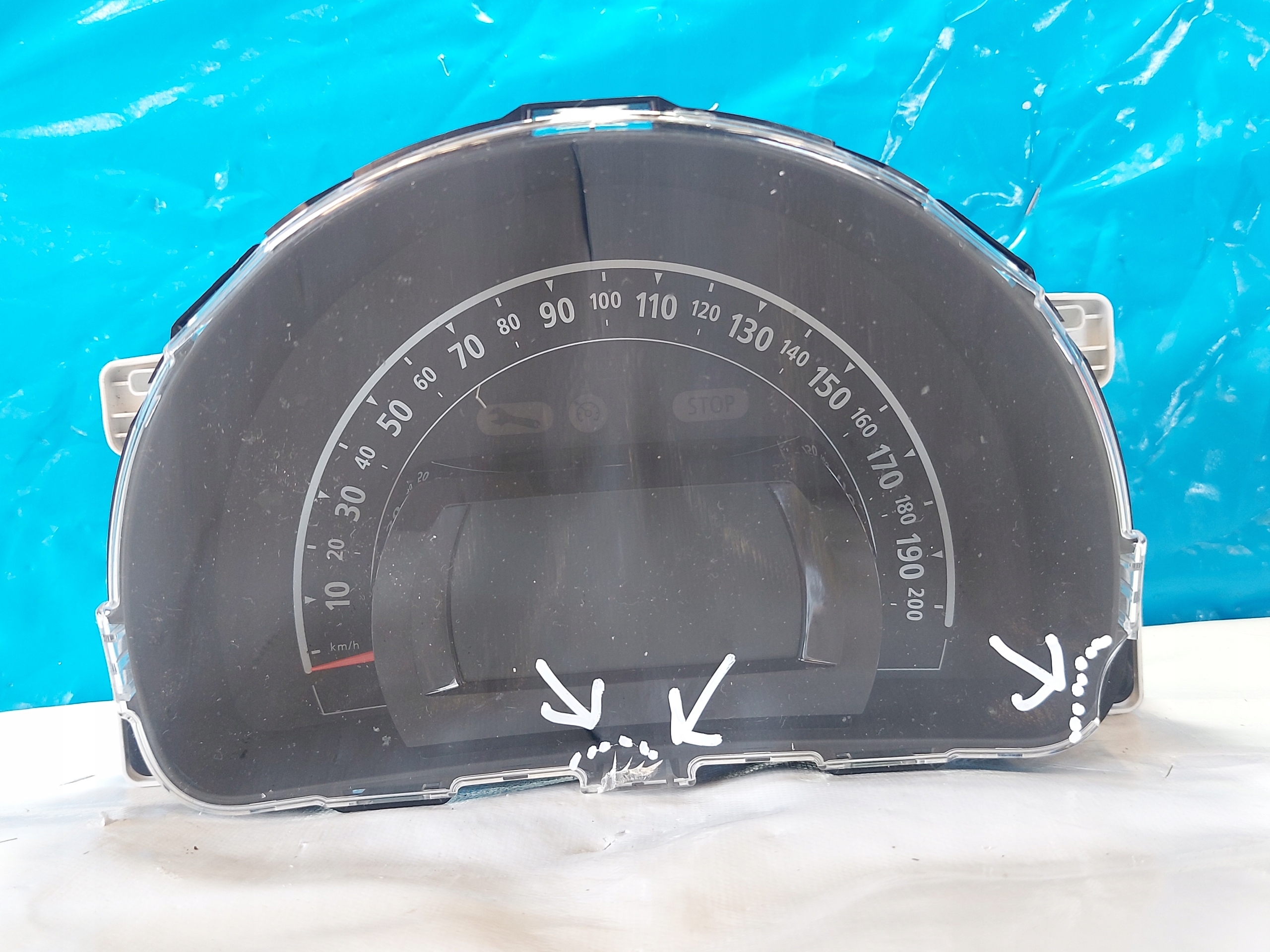 dials clock TWINGO III 1.0 B 248217641R