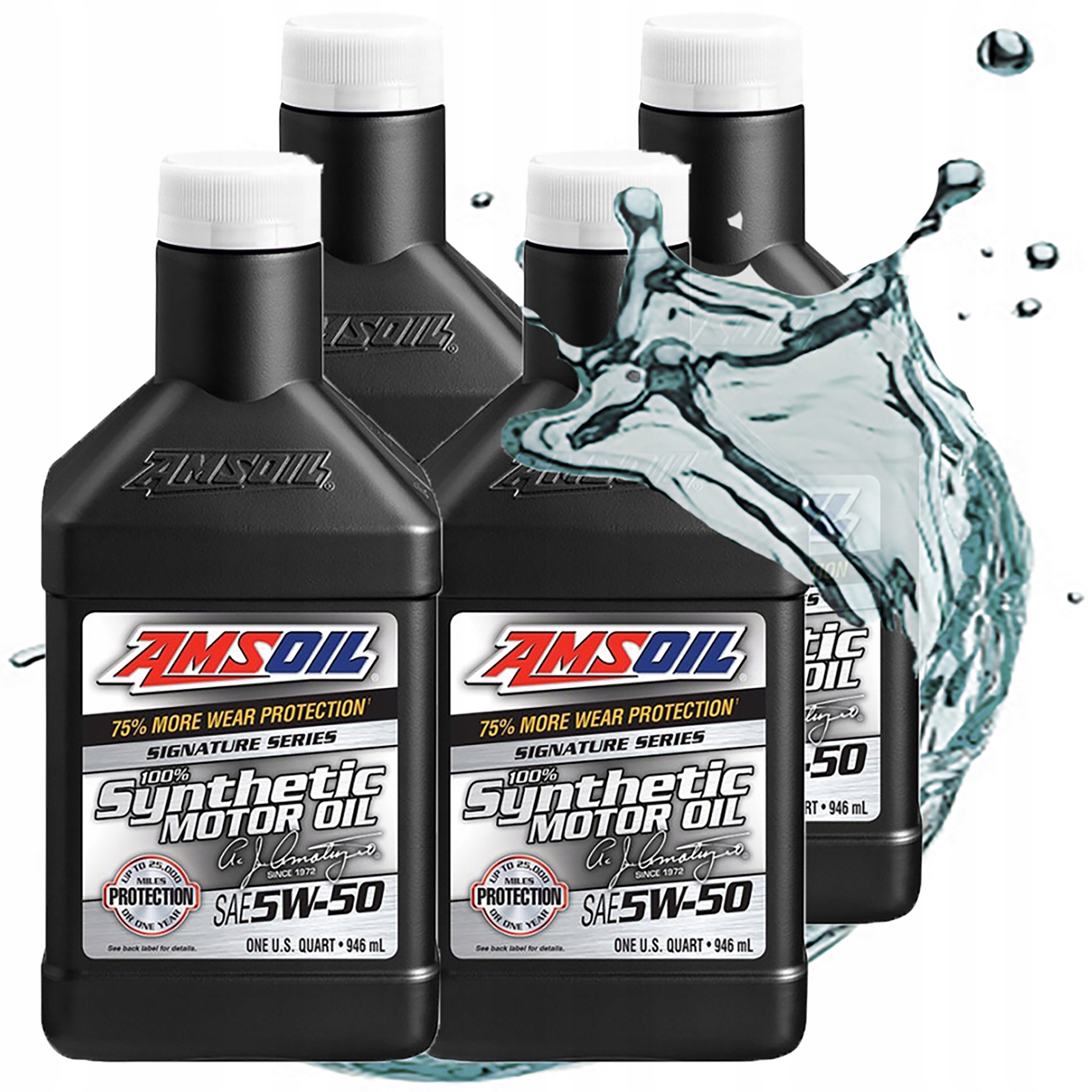 Syntetický Motorový Olej Amsoil 5W50 Signature Mustang Amr 3,784L