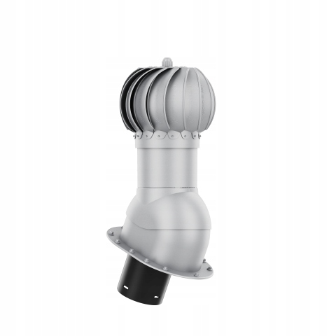 Kulový Otočný Krb 150 mm S Plochou Základnou, Stříbrná Ral 9006