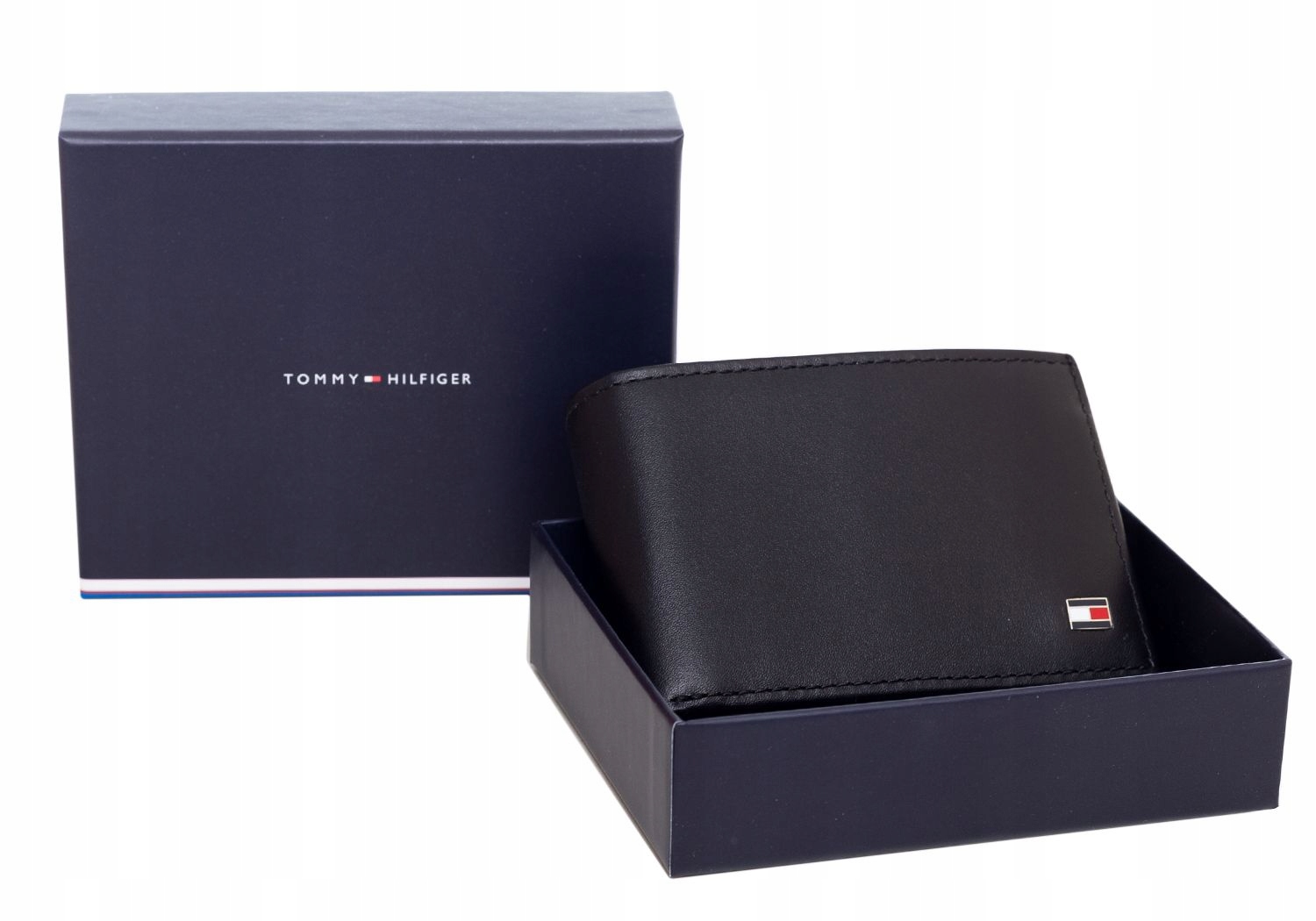 

Tommy Hilfiger Portfel Męski Eton Mini Flap Black