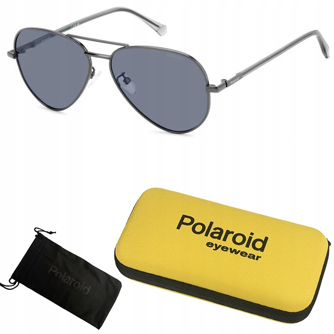 Polaroid 100% Originál Pld 4186 59C3 Sluneční Uv brýle Aviatory