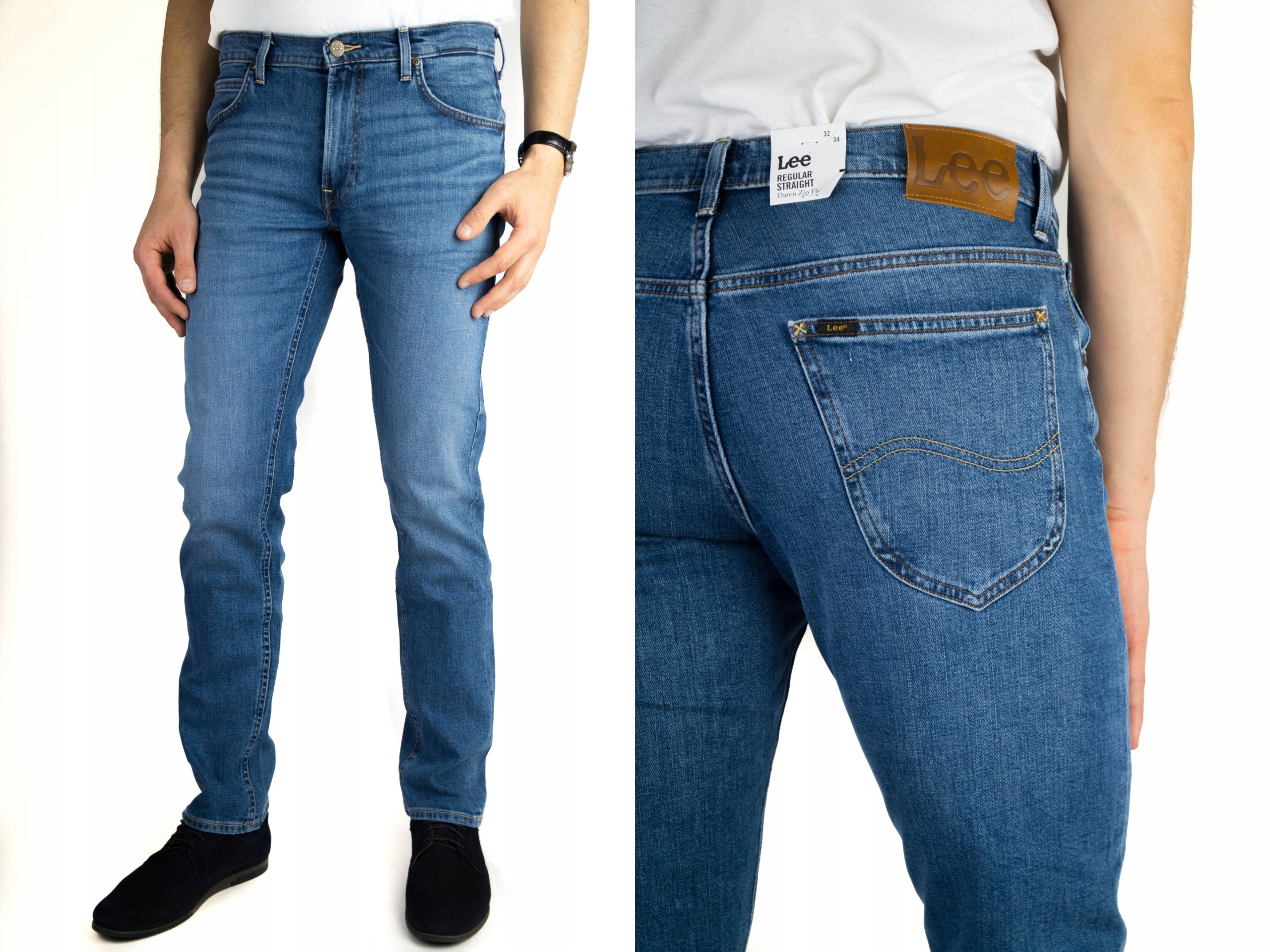 

Jeans Lee Daren Zip Fly Westlake W30 L34 L707JX68