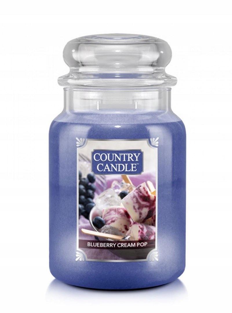 Vonná svíčka parafínová Blueberry Cream Pop Country Candle 1 ks