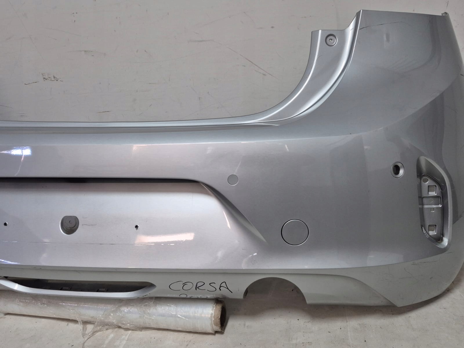 OPEL CORSA F 19-23 bumper rear part rear 4XPDC