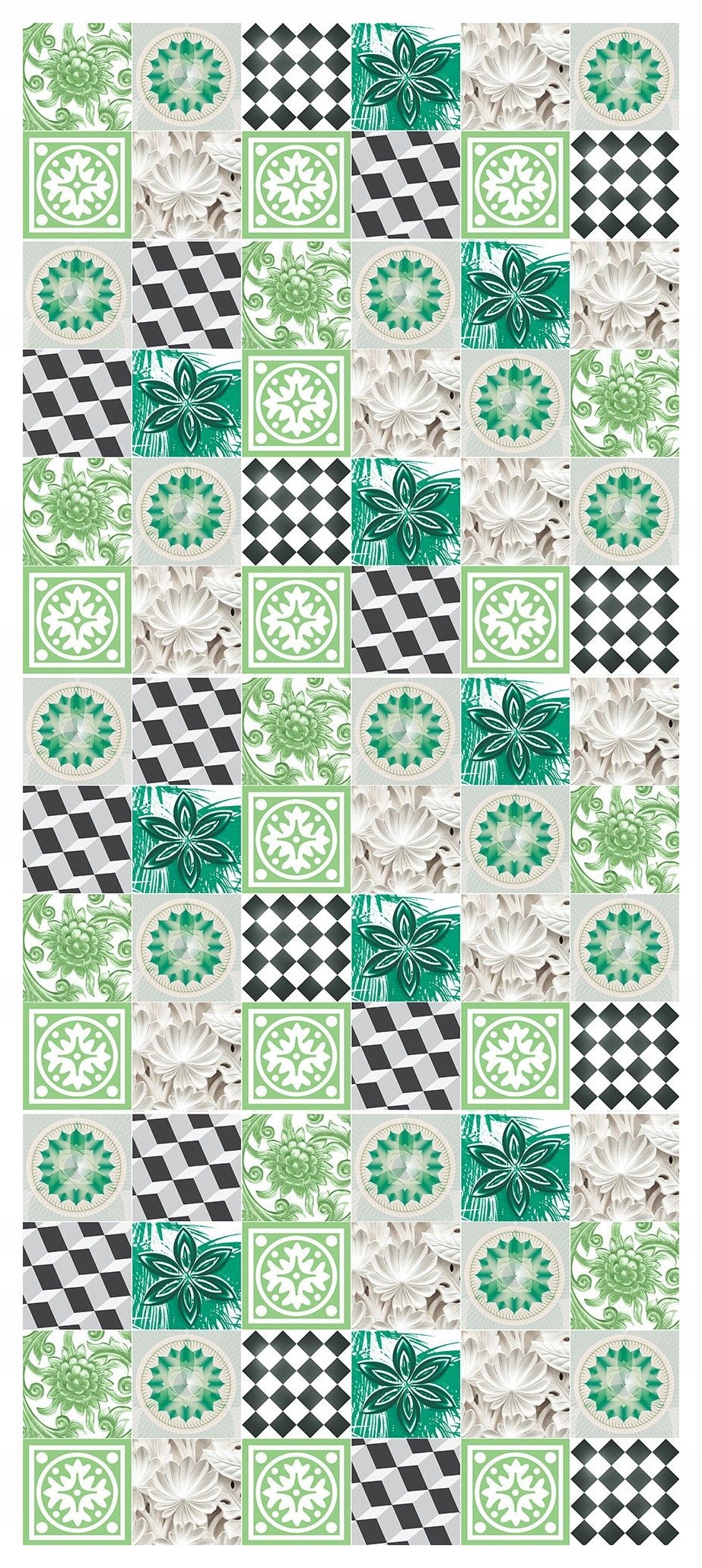 Samolepka Fototapeta Mozaika Dlaždice Vzory Dekor Abstrakce 91x211