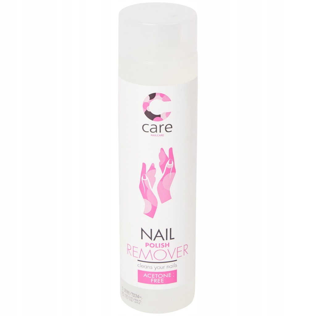 Zmywacz do paznokci bez acetonu 250ml NAILCARE