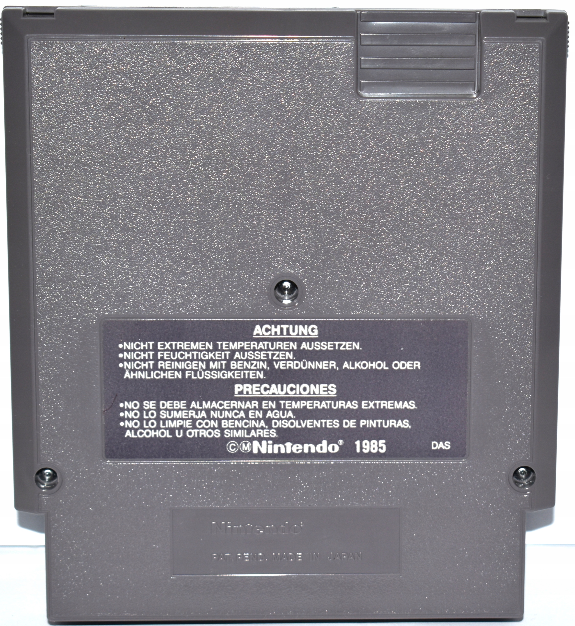 SUPER MARIO BROS. Platforma Nintendo NES