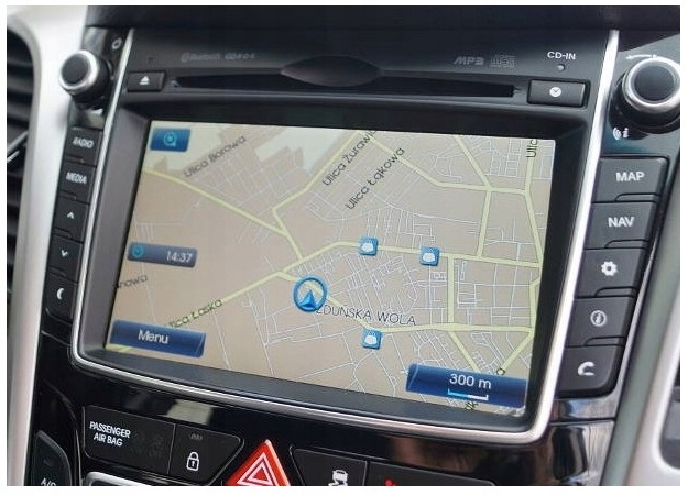 Mapa Hyundai GEN1 2024 Europa IX35 IX20 I30 I40 Santa Fe Veloster Flash Disk