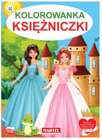 

Kolorowanka malowanka Księżniczki MAR-12