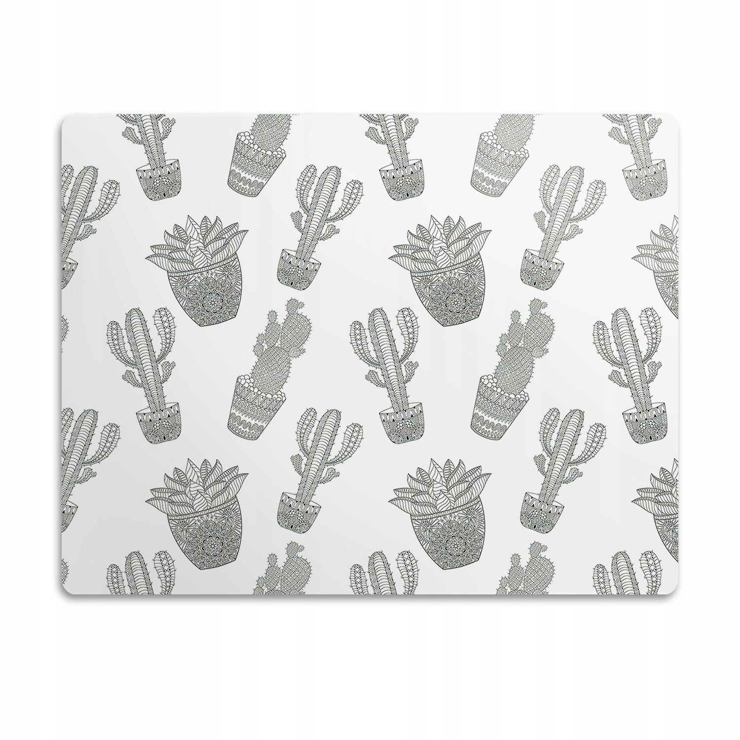 Pro psa podložka pod misky Mexické kaktusy 60x40