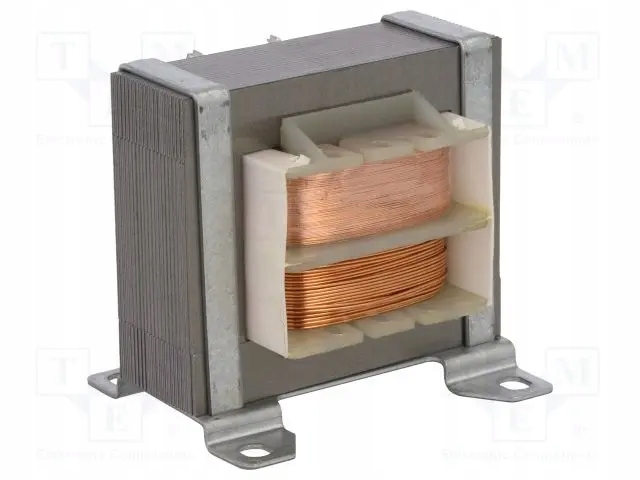 TS20/025 12V/0,5A + 9V/0,6A transformator sieciowy