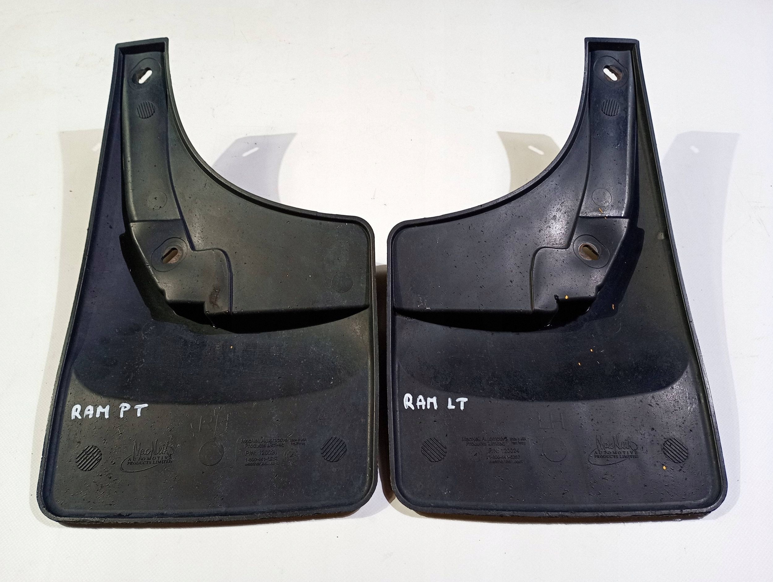 mud flap mud flaps komplet front rear part left right Dodge RAM 1500 2009-2018