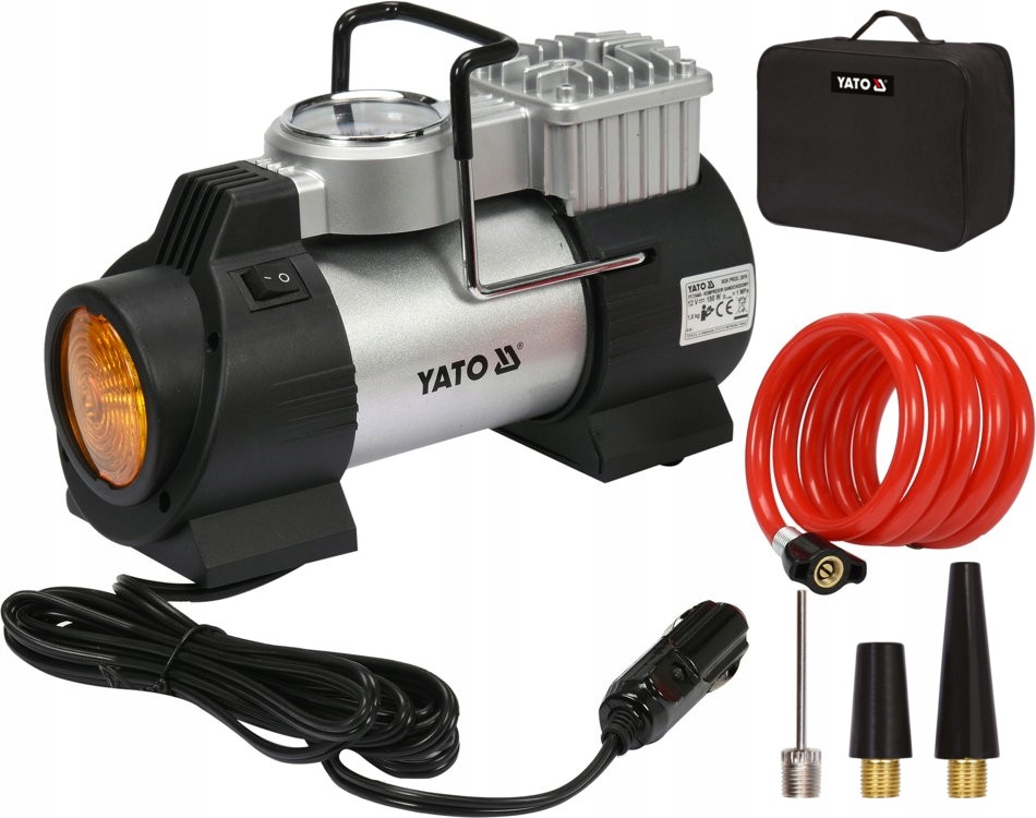 АВТОМОБИЛЬНЫЙ КОМПРЕССОР 12V 180W YATO