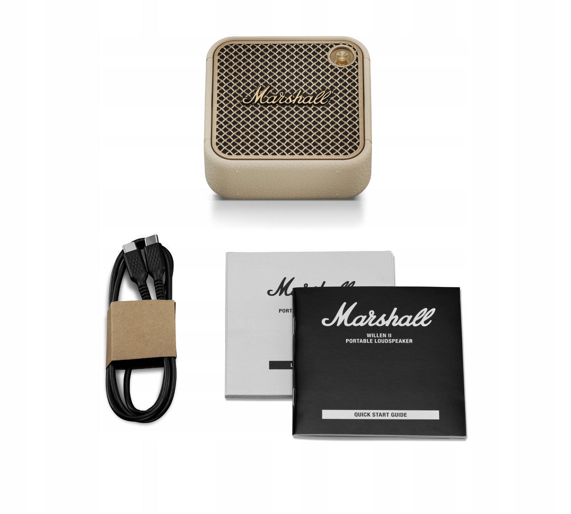 Marshall Bluetooth Reproduktor Willen II Krémový Prenosný Bezdrôtový