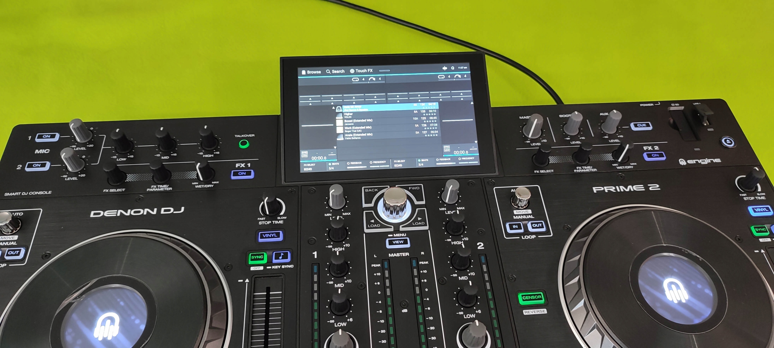 DENON PRIME 2 Pioneer DDJ SX CDJ/DJM/XDJ/NEXUS SX2/SR/RX/SZ XZ/400/800/1000 Marka Denon