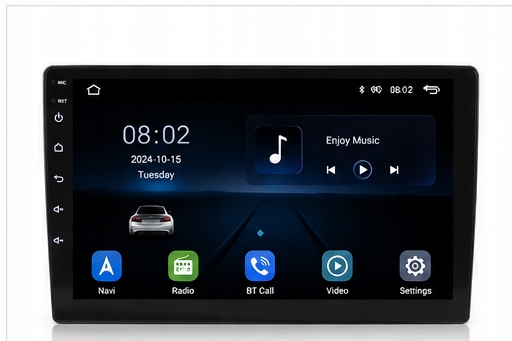 Autorádio 2 Din 9" Android 14 Ips