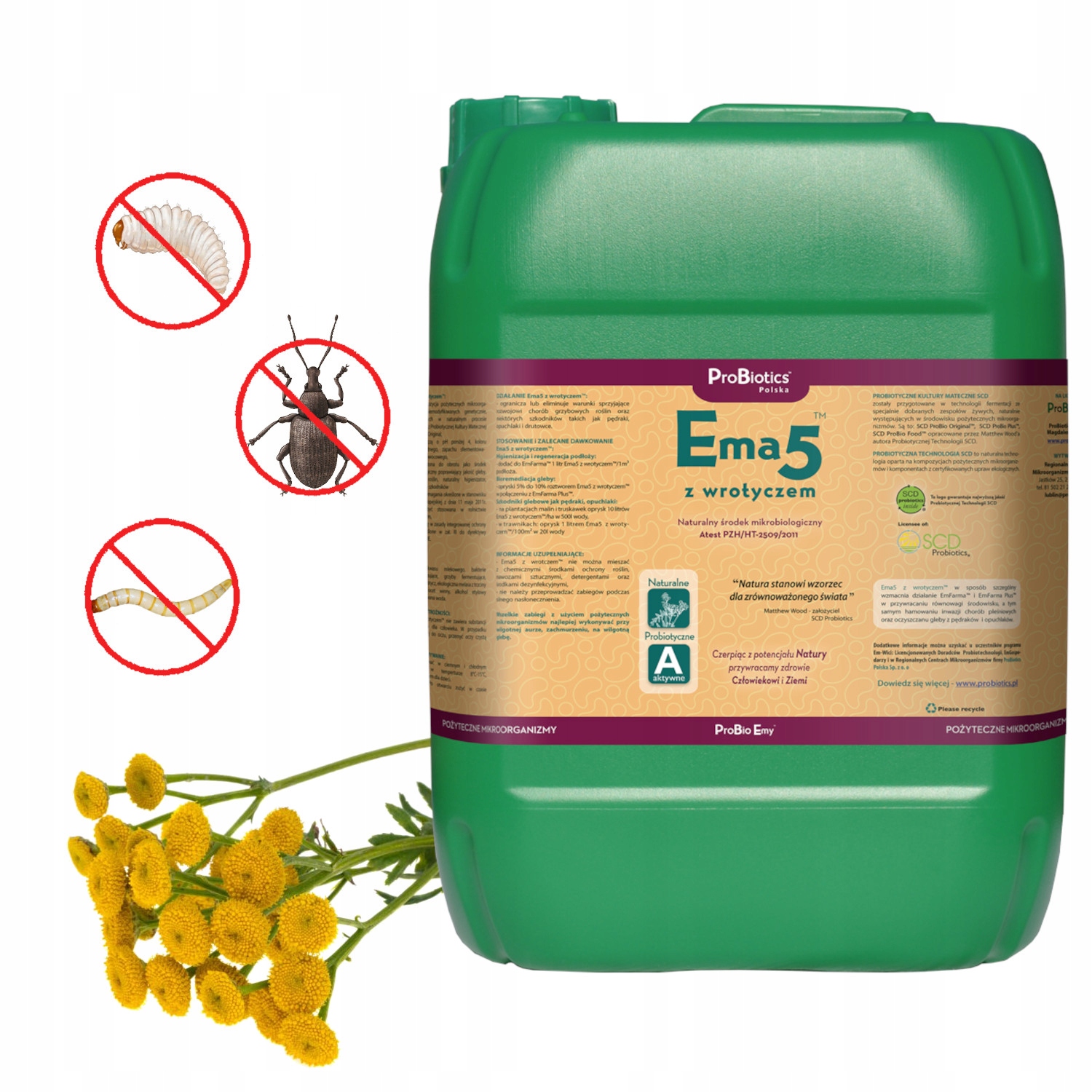 EMA5 Z Wrotyczem 10L Mikroorganizmy Probio Emy Choroby Grzybowe I Szkodniki